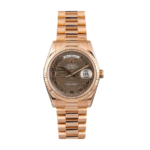 Rolex Day-Date II 218235-0035 Rose Gold Wave Dial Super Clone