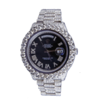 Rolex Day-Date II 218239 Black Iced Out Super Clone
