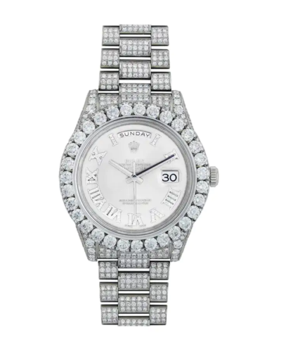 Rolex Day-Date II 218239 Iced Out Super Clone