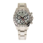 Rolex Daytona 116509 White Gold Silver Super Clone