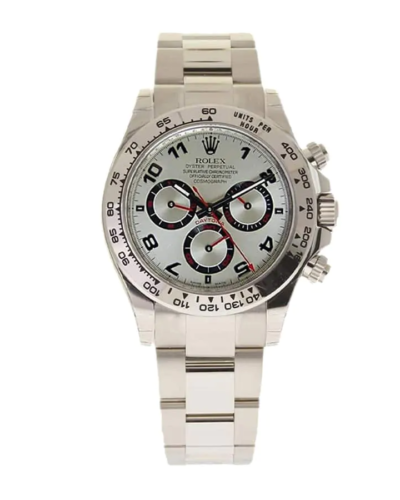 Rolex Daytona 116509 White Gold Silver Super Clone