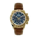 Rolex Daytona 116518 Yellow Gold Blue Super Clone