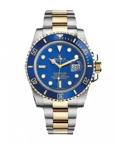 Rolex Submariner 16613 Two Tone Blue Super Clone