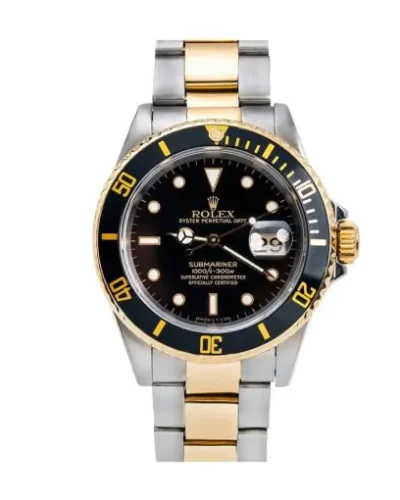 Rolex Submariner 16613LN Two-Tone Black Super Clone