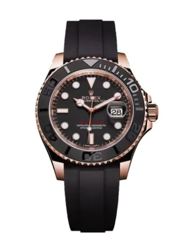 Rolex Yacht-Master 116655 Róża złota SATS Rubber Super Clone