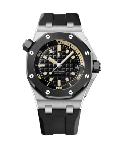 Super Clone Audemars Piguet Royal Oak Offshore Diver 15720ST 42mm Black Dial