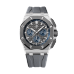 Super Clone Audemars Piguet Royal Oak Offshore Steel 26420ST 42mm Cadran gris