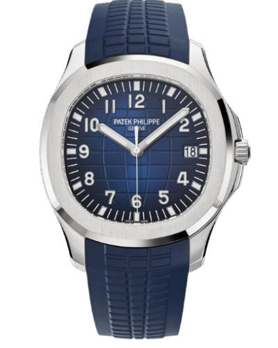 Super Clone Patek Philippe Aquanaut 5168G-001 Blue Rubber Strap
