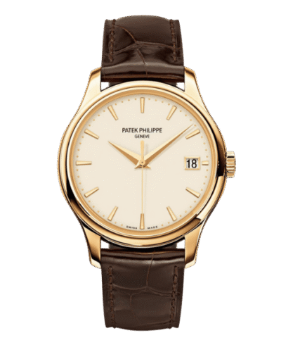 Super Clone Patek Philippe Calatrava 5227J-001 Yellow Gold Date Sweep Seconds 39mm