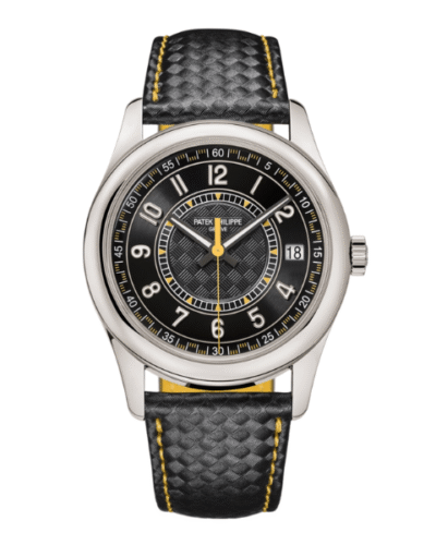 Super Clone Patek Philippe Calatrava 6007A Steel 40mm Ebony Musta soittaa