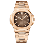 Super Clone Patek Philippe Nautilus 5711/1R-001 40mm שוקולד דיאל רוז זהב V3 Update